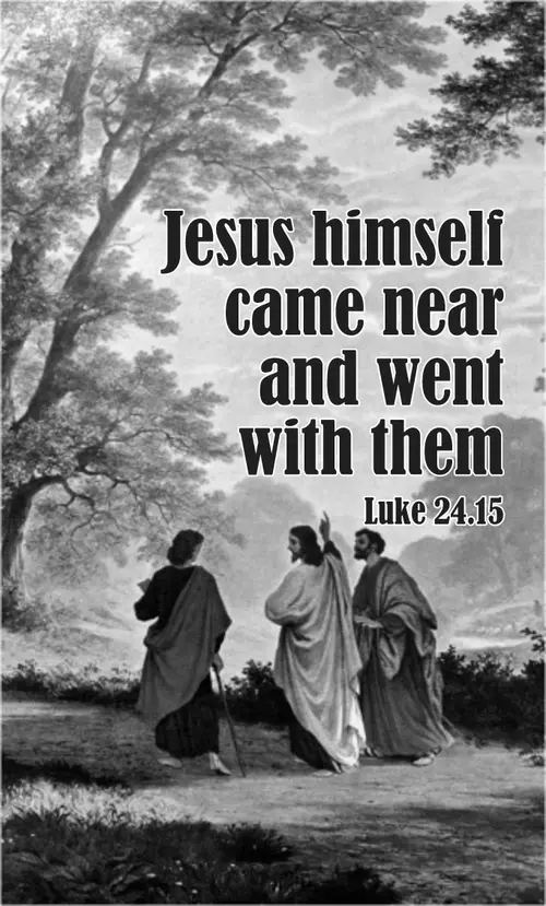 Year A Easter Third Sunday (grayscale)