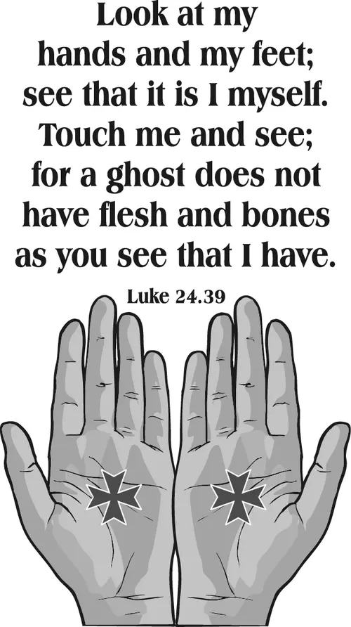 Year B Easter Third Sunday (grayscale)