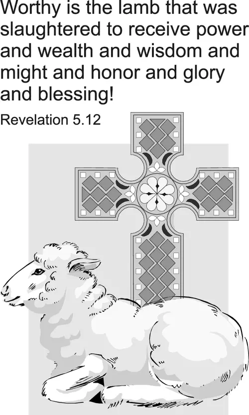 Year C Easter Third Sunday (grayscale)