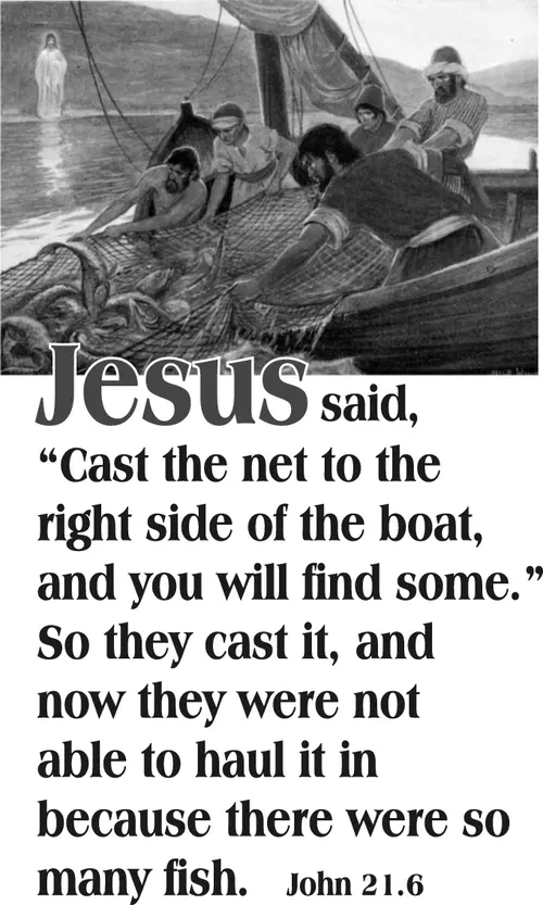Year C Easter Third Sunday (grayscale)