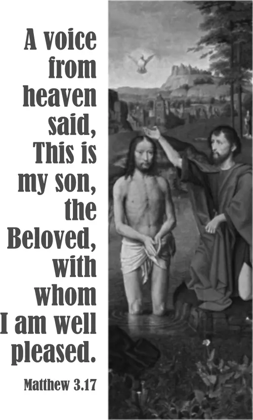 Year A Epiphany First Sunday (grayscale)