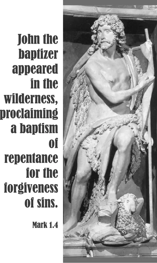 Epiphany Season First Sunday After Epiphany (grayscale)
