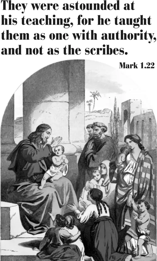 Year B Epiphany Fourth Sunday (grayscale)