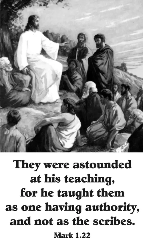 Year B Epiphany Fourth Sunday (grayscale)