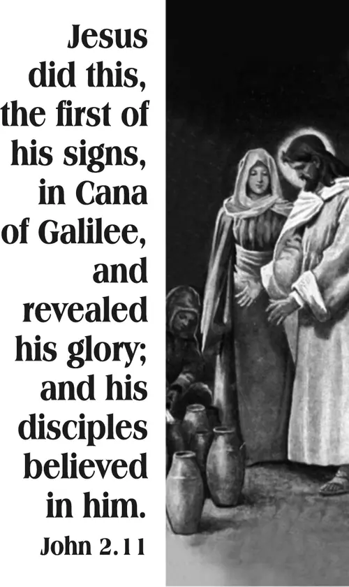 Year C Epiphany Second Sunday (grayscale)