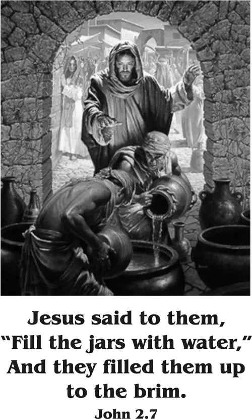Year C Epiphany Second Sunday (grayscale)