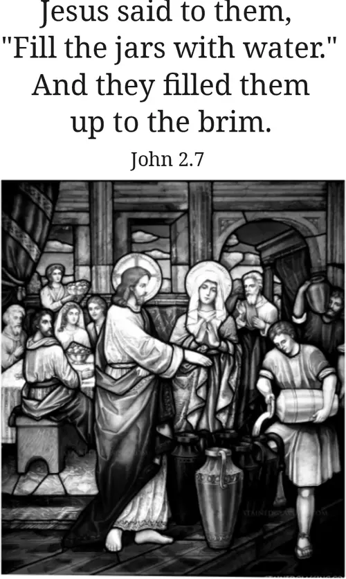 Year C Epiphany Second Sunday (grayscale)