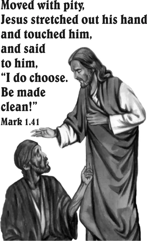 Year B Epiphany Sixth Sunday (grayscale)