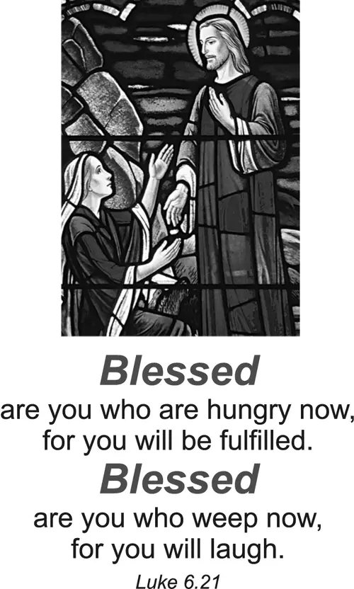 Year C Epiphany Sixth Sunday (grayscale)