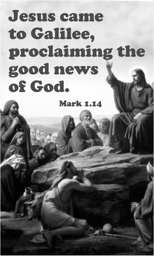 Year B Epiphany Third Sunday (grayscale)