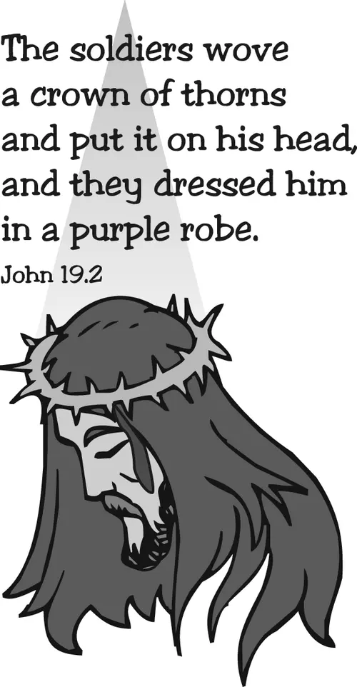 Year A Holy Week Good Friday (grayscale)
