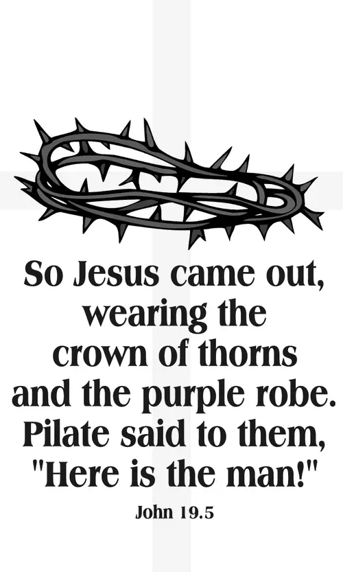 Year A Holy Week Good Friday (grayscale)