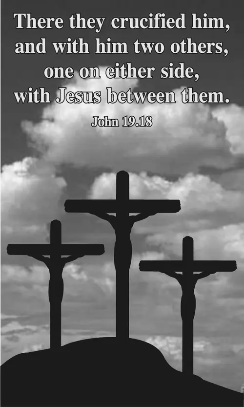 Year A Holy Week Good Friday (grayscale)