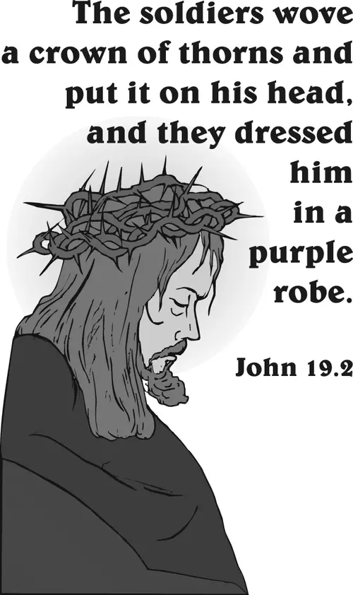 Year B Holy Week Good Friday (grayscale)