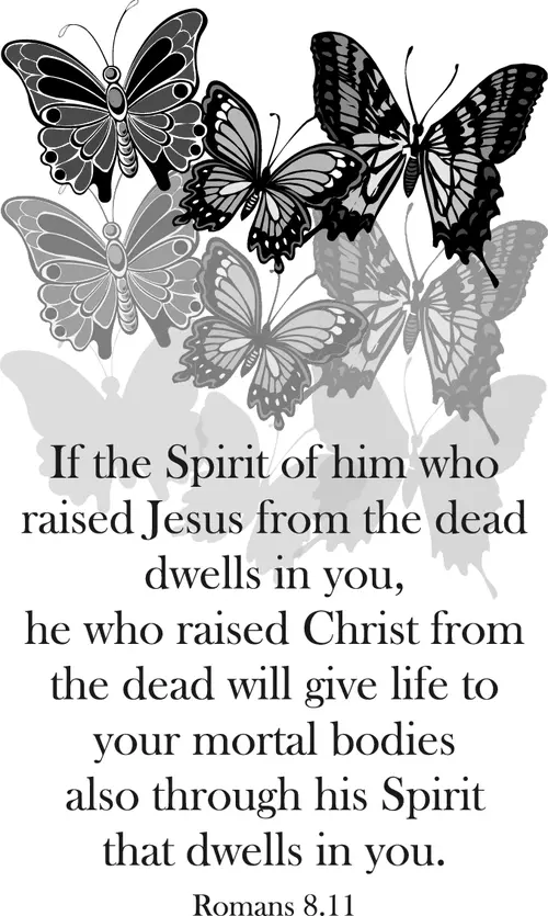 Year A Lent Fifth Sunday (grayscale)