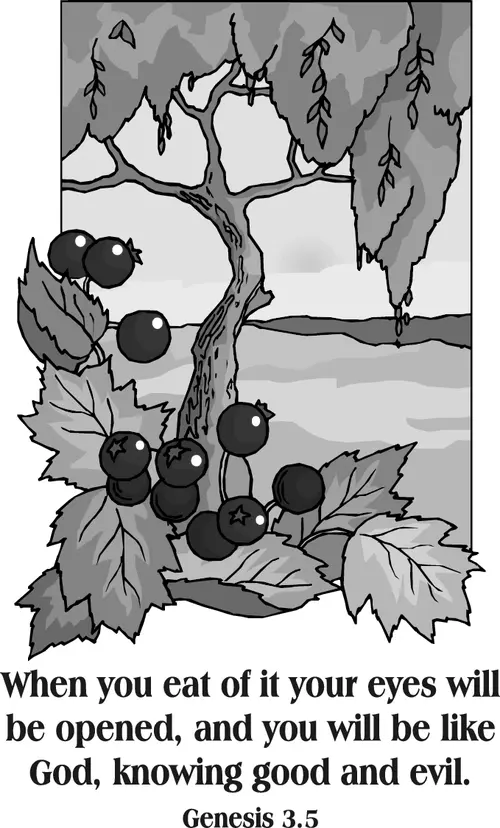 Year A Lent First Sunday (grayscale)