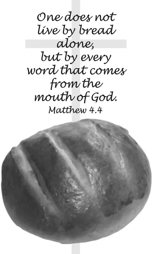 Year A Lent First Sunday (grayscale)