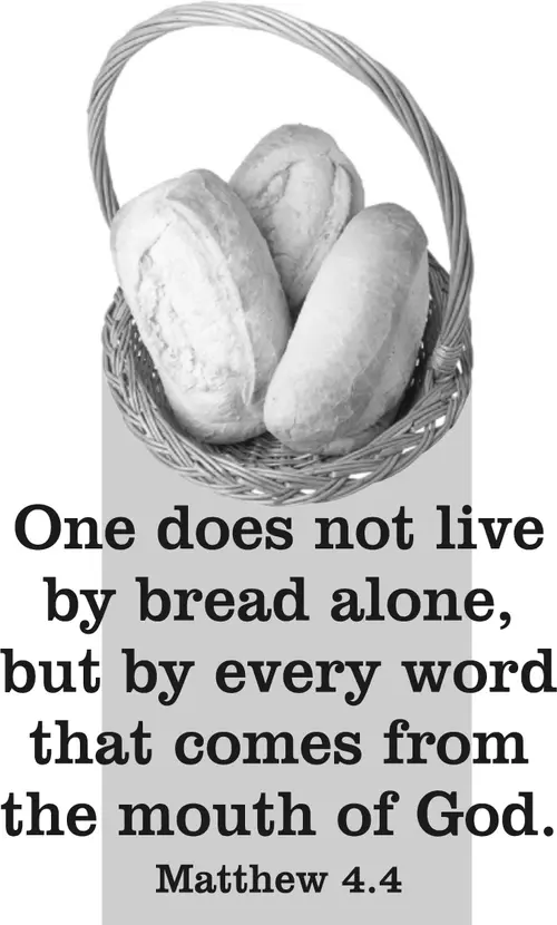 Year A Lent First Sunday (grayscale)