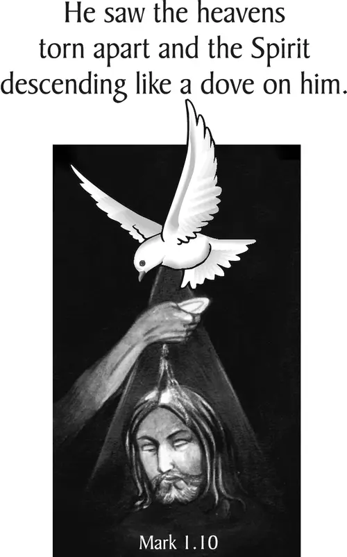 Year B Lent First Sunday (grayscale)