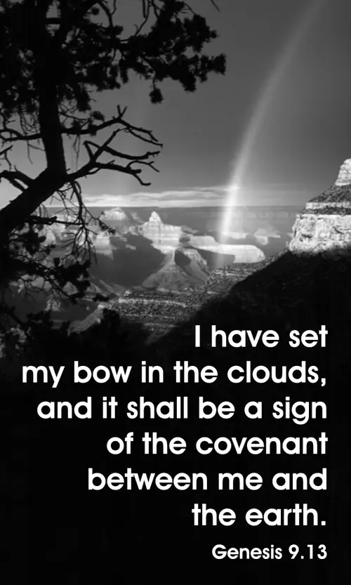 Year B Lent First Sunday (grayscale)