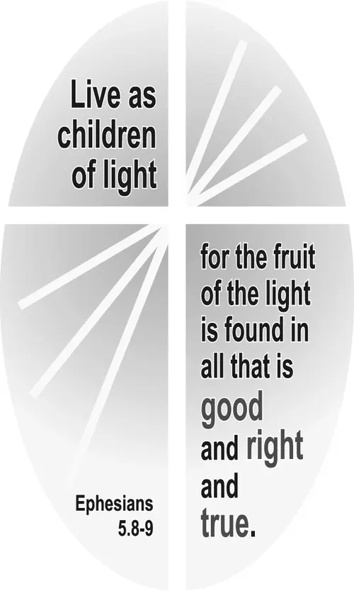 Year A Lent Fourth Sunday (grayscale)