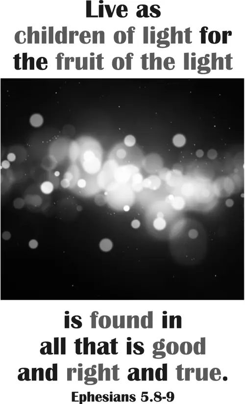 Year A Lent Fourth Sunday (grayscale)