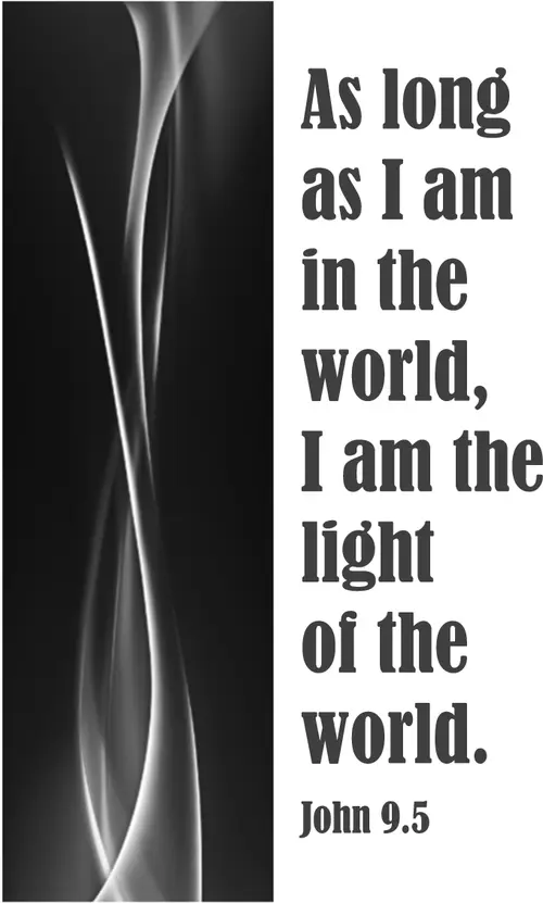 Year A Lent Fourth Sunday (grayscale)