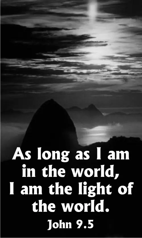 Year A Lent Fourth Sunday (grayscale)
