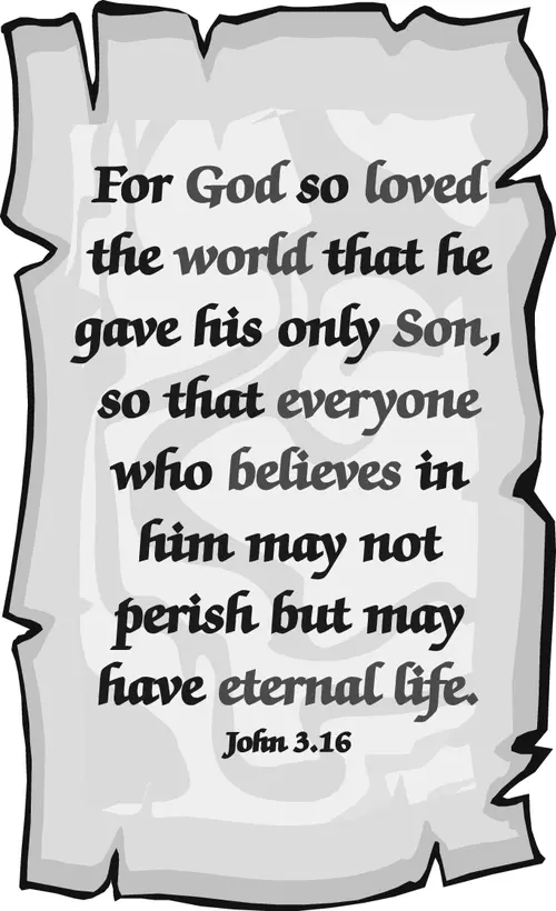 Year B Lent Fourth Sunday (grayscale)