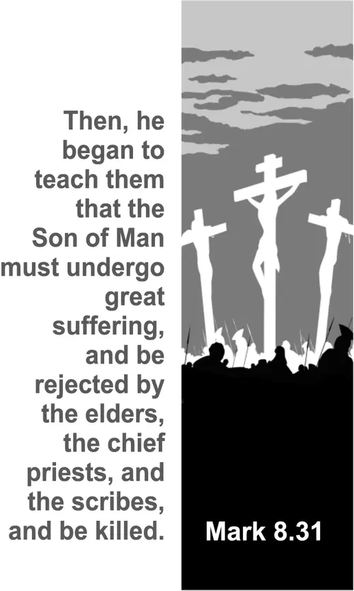 Year B Lent Second Sunday (grayscale)