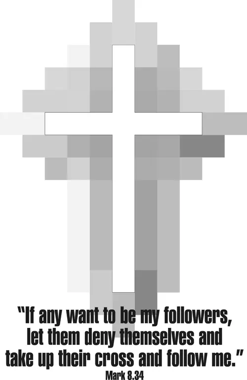 Year B Lent Second Sunday (grayscale)