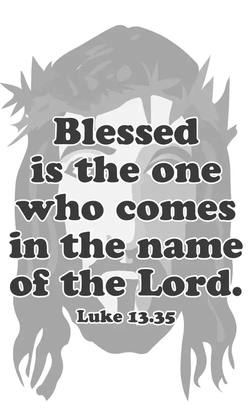 Year C Lent Second Sunday (grayscale)