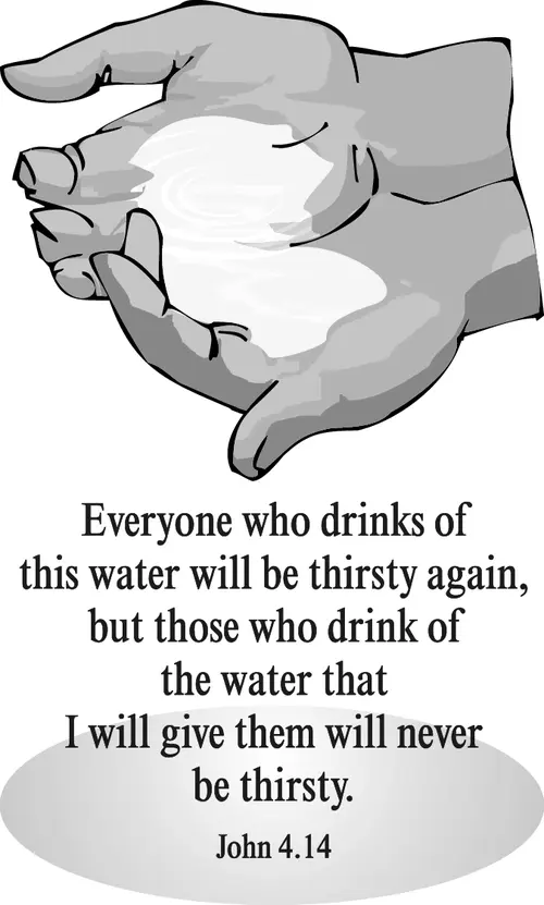 Year A Lent Third Sunday (grayscale)