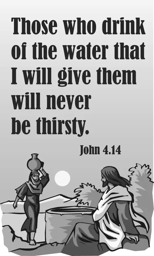 Year A Lent Third Sunday (grayscale)
