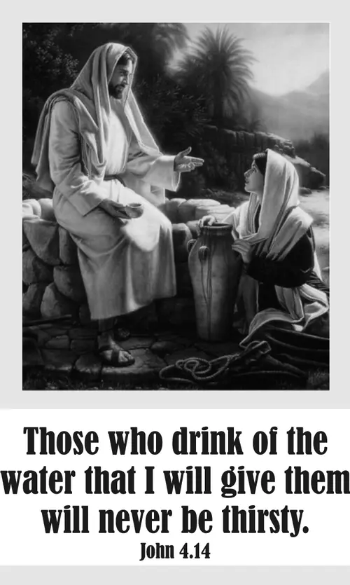Year A Lent Third Sunday (grayscale)