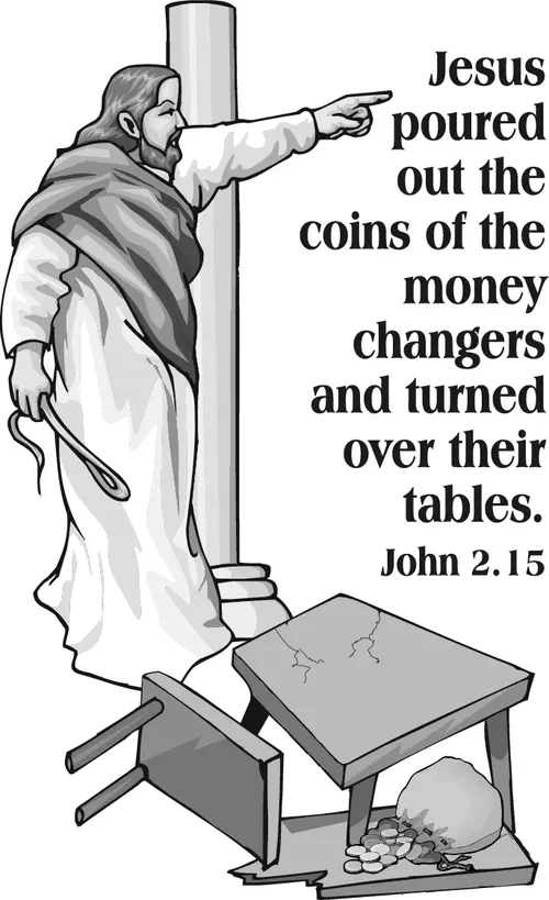 Year B Lent Third Sunday (grayscale)