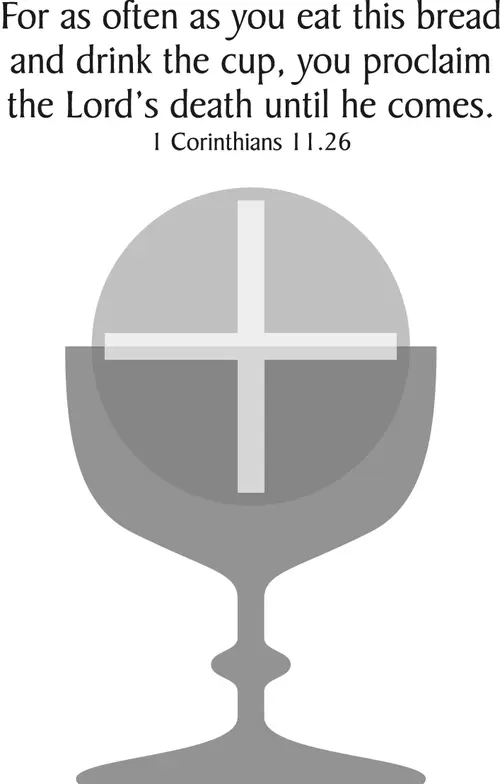 Year B Holy Week Maundy Thursday (grayscale)