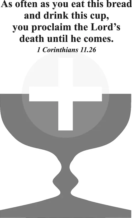 Year C Holy Week Maundy Thursday (grayscale)