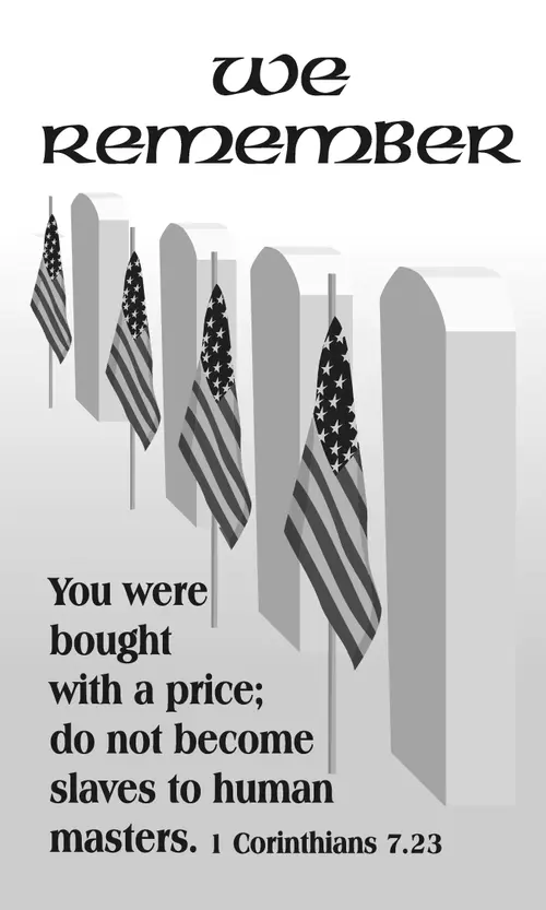 Memorial Day (USA) (grayscale)