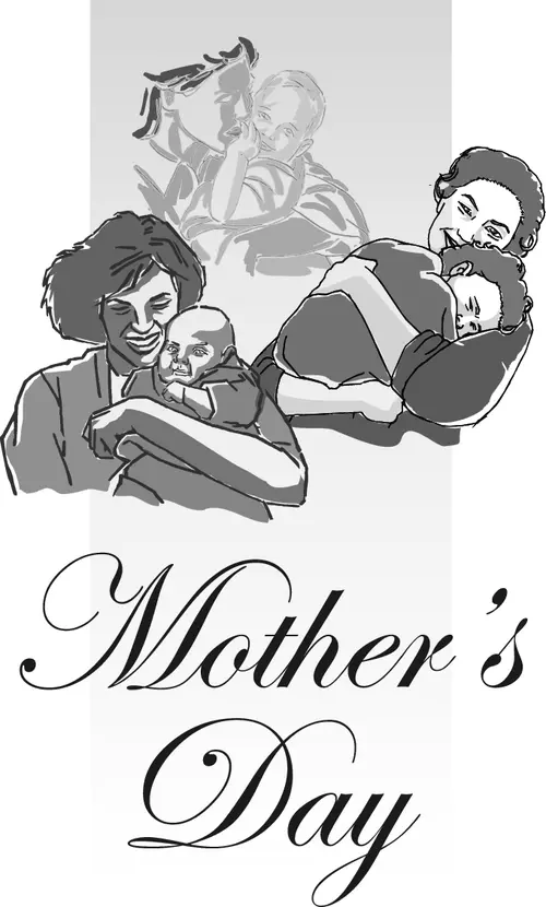 Mothers Day (grayscale)