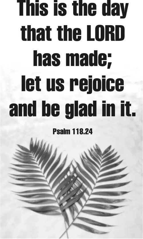 Year A Lent Palm/Passion Sunday (grayscale)