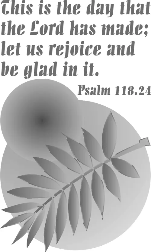 Year A Lent Palm/Passion Sunday (grayscale)