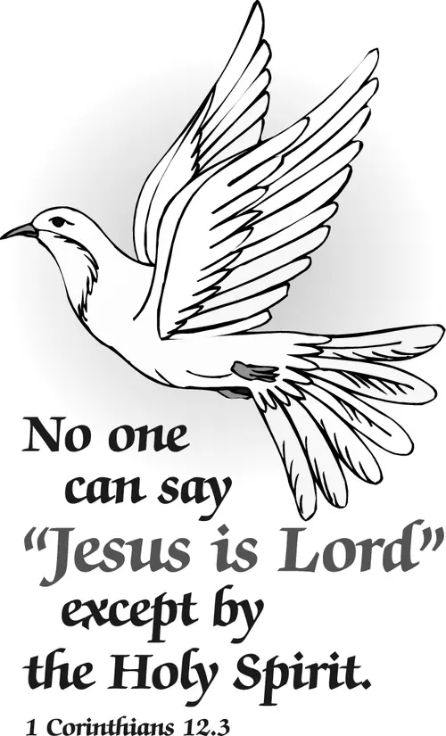 Year A Easter Pentecost Sunday (grayscale)