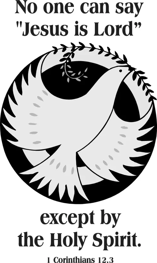 Year A Easter Pentecost Sunday (grayscale)