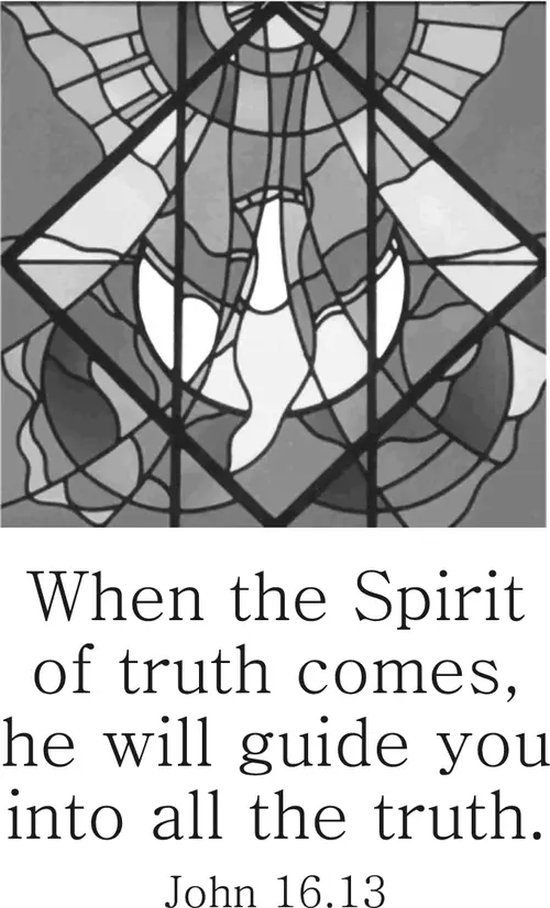 Year B Easter Pentecost Sunday (grayscale)