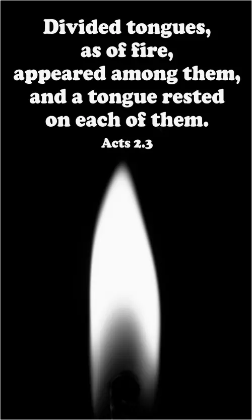 Year C Easter Pentecost Sunday (grayscale)