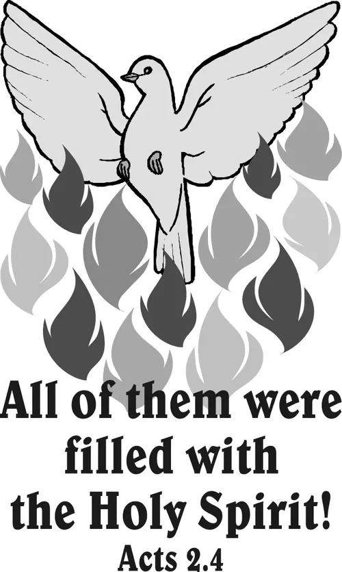 Year C Easter Pentecost Sunday (grayscale)