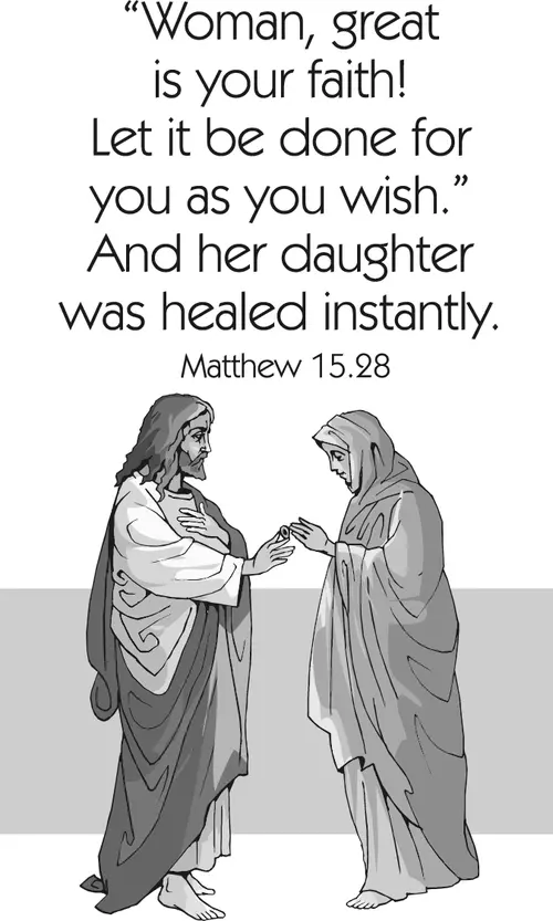 Year A After Pentecost Proper 15 (grayscale)