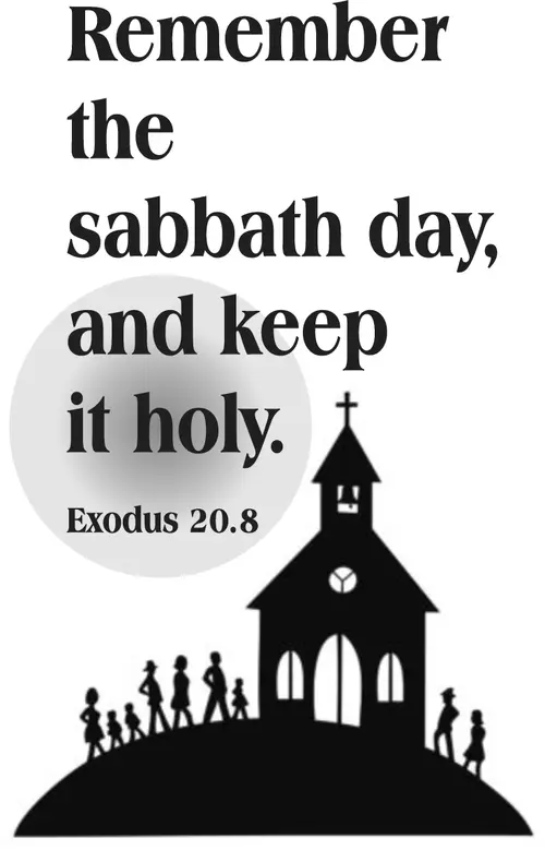 Pentecost Proper 22 Year A — Exodus 20:1-4, 7-9, 12-20 (grayscale)