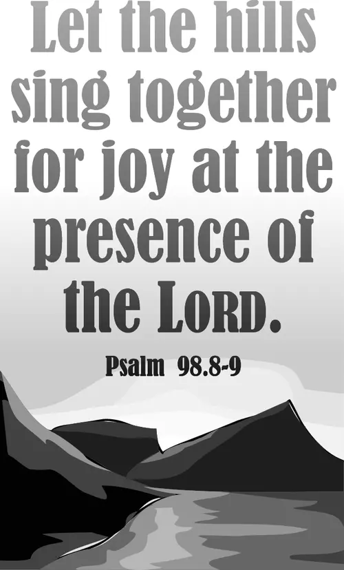 Pentecost Proper 27 Year C -- Psalm 146 & Psalm 98:8-9 (grayscale)